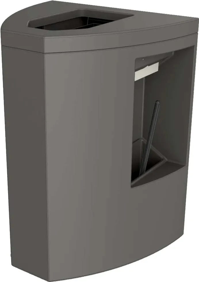 Gorrie RCP FSU Waste Container with Double Side Windshield Wash